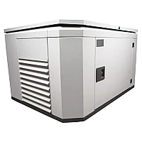 Бензиновый генератор FUBAG BS 8000 A ES в тихом зимнем кожухе 1200 RAL 7035