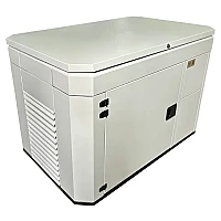 Бензиновый генератор A-iPower A13000TEAX в тихом зимнем кожухе 1600 RAL 7035 + блок автозапуска A-iPower 230В/400В 100А 8 ПИН