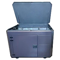 Бензиновый генератор A-iPower A13000TEAX в тихом зимнем кожухе 1600 RAL 8019 + блок автозапуска A-iPower 230В/400В 100А 8 ПИН