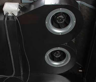 Два центробежных вентилятора