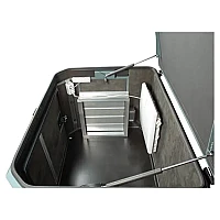 Бензиновый генератор FUBAG BS 8000 A ES в тихом зимнем кожухе 1200 RAL 7035