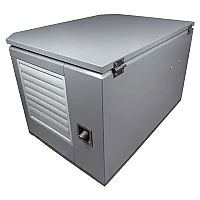 Бензиновый генератор FUBAG BS 8000 A ES в тихом зимнем кожухе 1200 RAL 7024